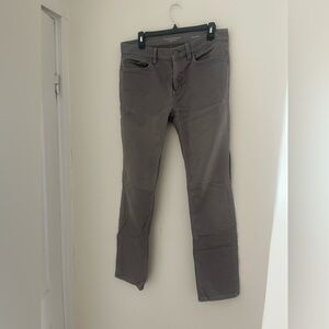 Banana Republic Traveler Pant Slim Fit Men’s Gray Jean 32 x 32